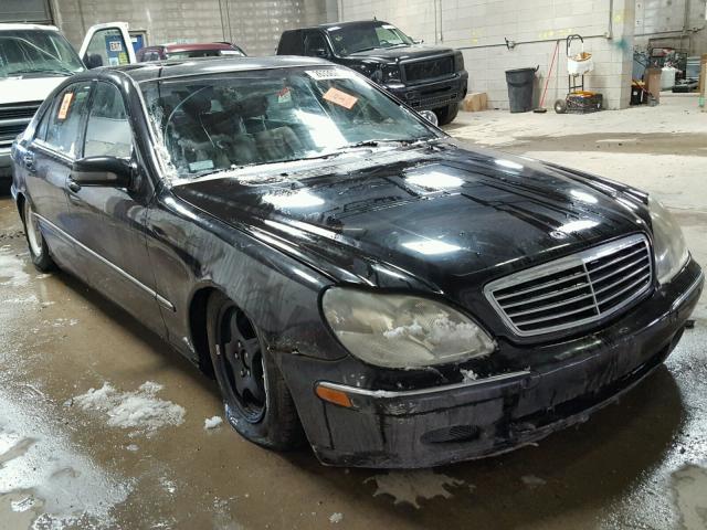 WDBNG75J4YA072111 - 2000 MERCEDES-BENZ S 500 BLACK photo 1