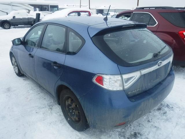 JF1GH61618H836268 - 2008 SUBARU IMPREZA 2. BLUE photo 3