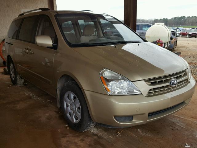 KNDMG4C30A6356831 - 2010 KIA SEDONA LX TAN photo 1