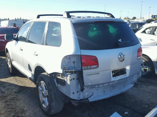 WVGBG77L25D014720 - 2005 VOLKSWAGEN TOUAREG 3. SILVER photo 3