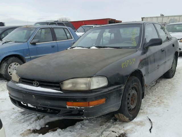 4T1SK12E7NU096044 - 1992 TOYOTA CAMRY LE BLACK photo 2