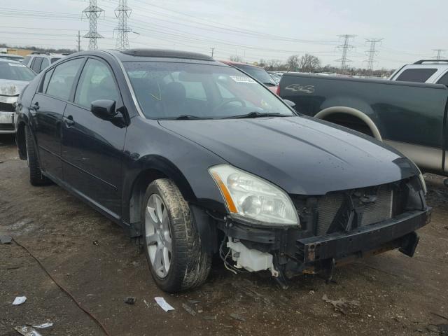 1N4BA41EX7C837019 - 2007 NISSAN MAXIMA SE BLACK photo 1