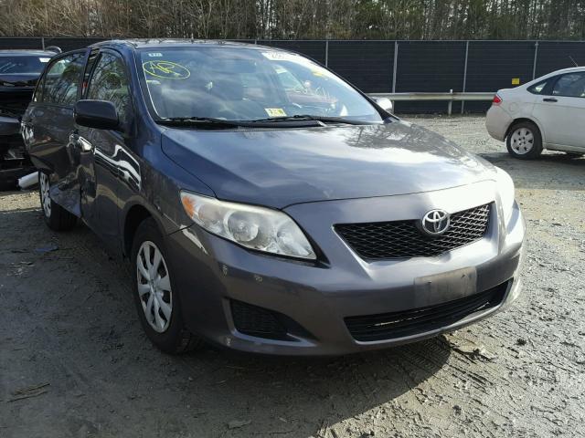 JTDBL40E39J052345 - 2009 TOYOTA COROLLA BA GRAY photo 1