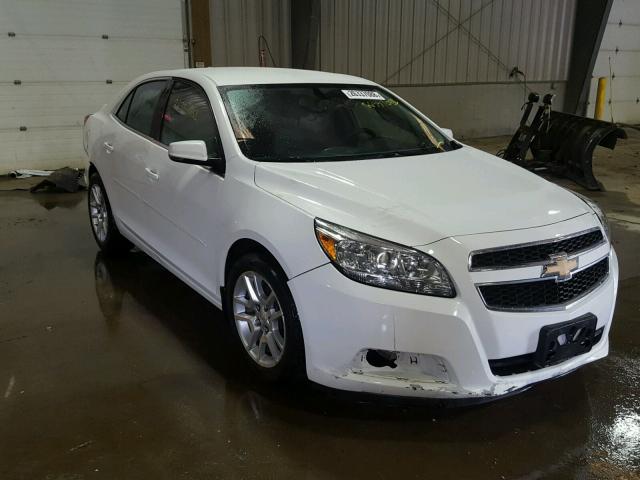 1G11C5SA7DF349621 - 2013 CHEVROLET MALIBU 1LT WHITE photo 1