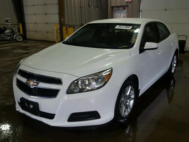 1G11C5SA7DF349621 - 2013 CHEVROLET MALIBU 1LT WHITE photo 2