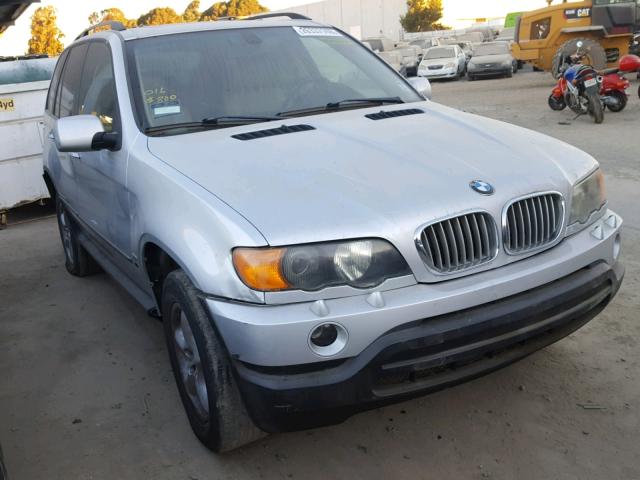 5UXFA53522LP35882 - 2002 BMW X5 3.0I SILVER photo 1