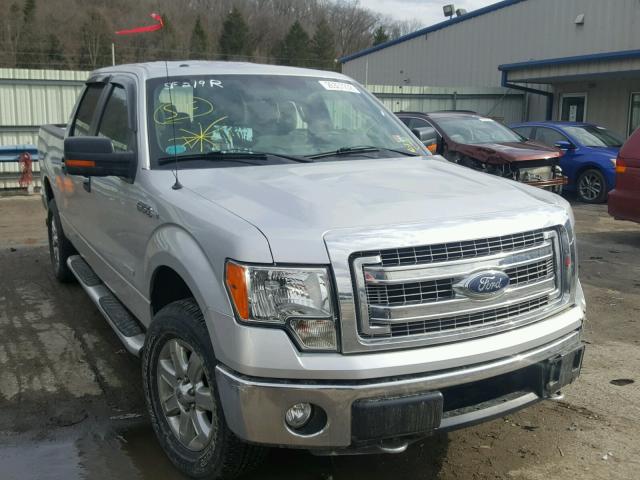 1FTFW1ET0DFB17694 - 2013 FORD F150 SUPER SILVER photo 1