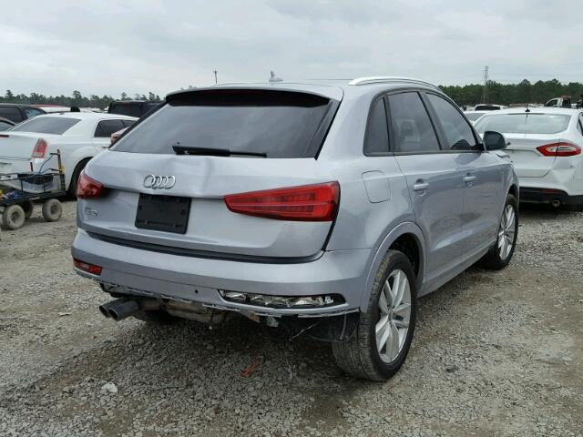 WA1BCCFS1JR001885 - 2018 AUDI Q3 PREMIUM SILVER photo 4