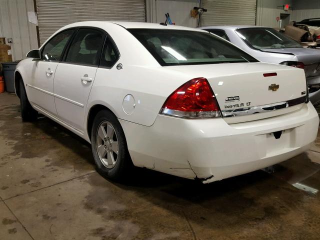 2G1WT58K679350536 - 2007 CHEVROLET IMPALA LT WHITE photo 3