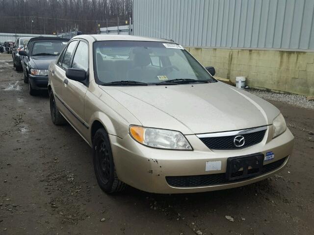 JM1BJ225320567395 - 2002 MAZDA PROTEGE DX TAN photo 1