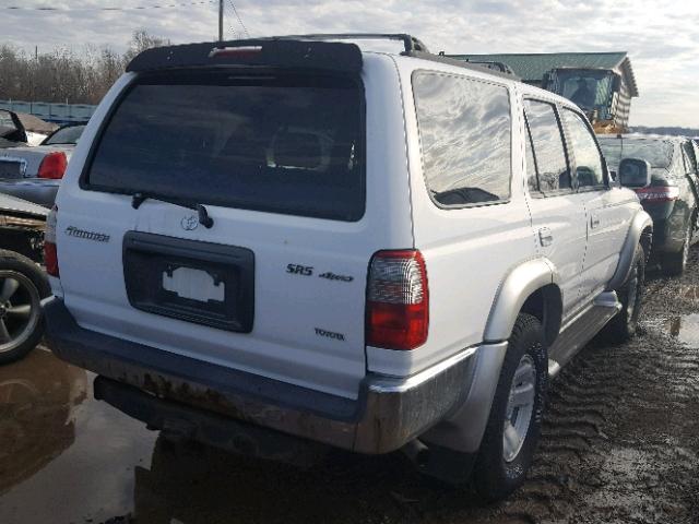 JT3HN86R7Y0259433 - 2000 TOYOTA 4RUNNER SR WHITE photo 4