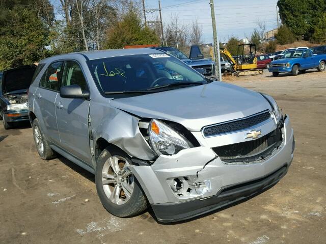 1GNALBEK3DZ134043 - 2013 CHEVROLET EQUINOX LS SILVER photo 1