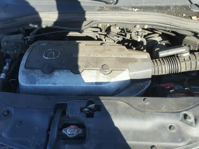 2HNYD18205H501566 - 2005 ACURA MDX BLUE photo 7