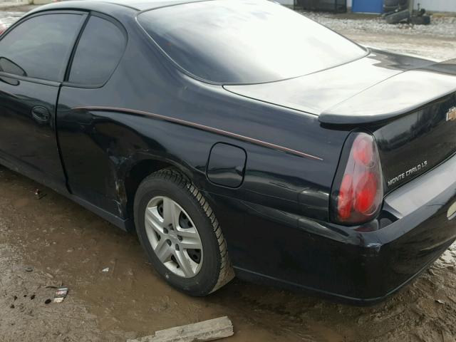 2G1WJ15K869164224 - 2006 CHEVROLET MONTE CARL 黑色 照片 9
