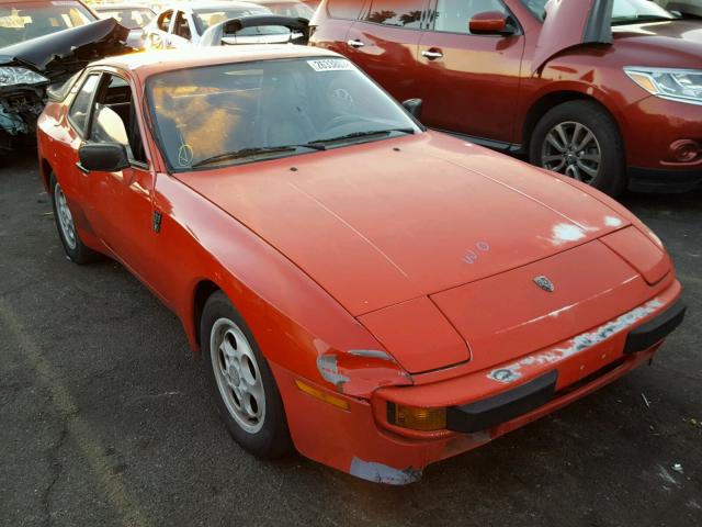 WP0AB094XHN477778 - 1987 PORSCHE 944 RED photo 1