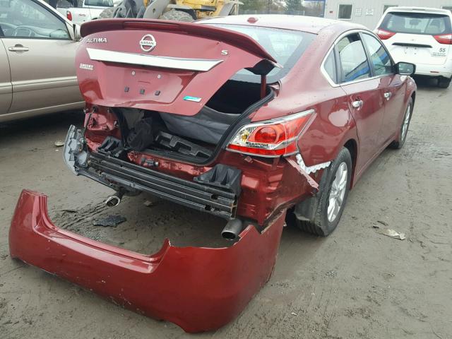 1N4AL3AP0EC191200 - 2014 NISSAN ALTIMA 2.5 RED photo 4