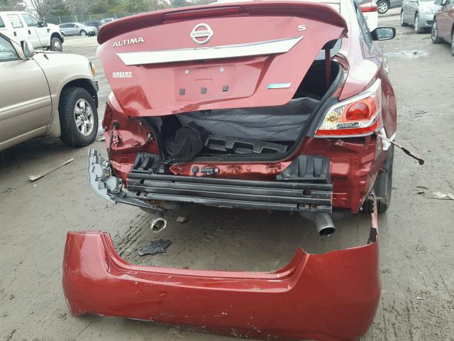 1N4AL3AP0EC191200 - 2014 NISSAN ALTIMA 2.5 RED photo 9