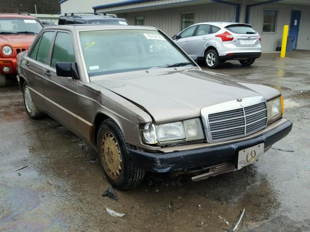 WDBDA29D6LF670166 - 1990 MERCEDES-BENZ 190 E 2.6 BROWN photo 1