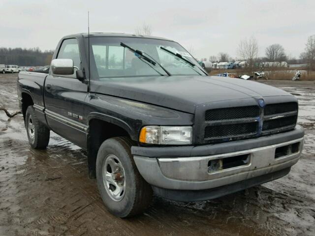 1B7HC16Y8RS719298 - 1994 DODGE RAM 1500 BLACK photo 1