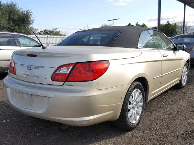 1C3BC5ED0AN184938 - 2010 CHRYSLER SEBRING TO GOLD photo 4