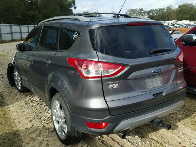 1FMCU0J98DUB12957 - 2013 FORD ESCAPE TIT GRAY photo 3