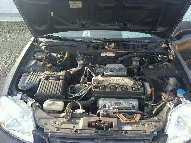 1HGEJ8246WL108729 - 1998 HONDA CIVIC EX შავი ფოტო 7
