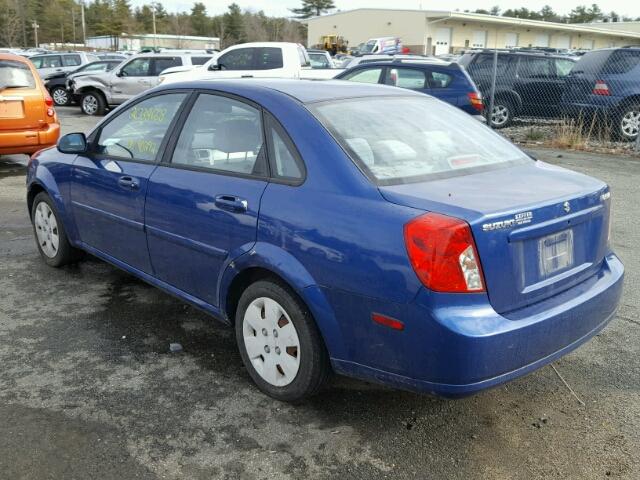 KL5JD56ZX7K664046 - 2007 SUZUKI FORENZA BA BLUE photo 3