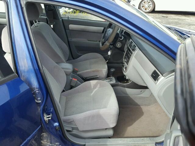 KL5JD56ZX7K664046 - 2007 SUZUKI FORENZA BA BLUE photo 5