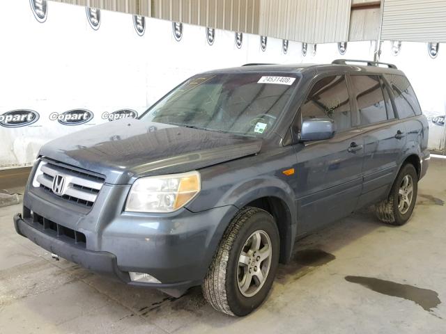 5FNYF28546B022462 - 2006 HONDA PILOT EX GRAY photo 2