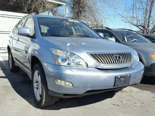 JTJHA31U240044247 - 2004 LEXUS RX 330 TEAL photo 1