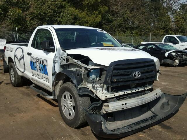 5TFLU5F15AX021756 - 2010 TOYOTA TUNDRA WHITE photo 1