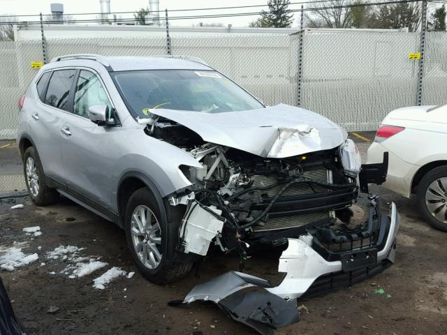 KNMAT2MV2HP541163 - 2017 NISSAN ROGUE S SILVER photo 1