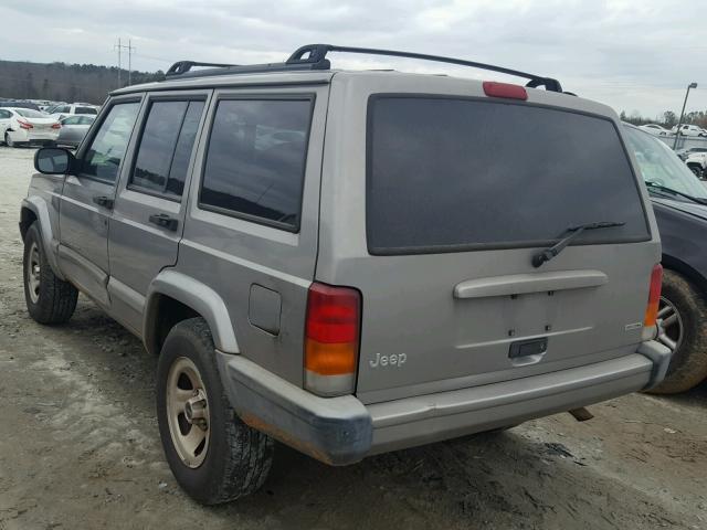 1J4FT48S51L562596 - 2001 JEEP CHEROKEE S SILVER photo 3