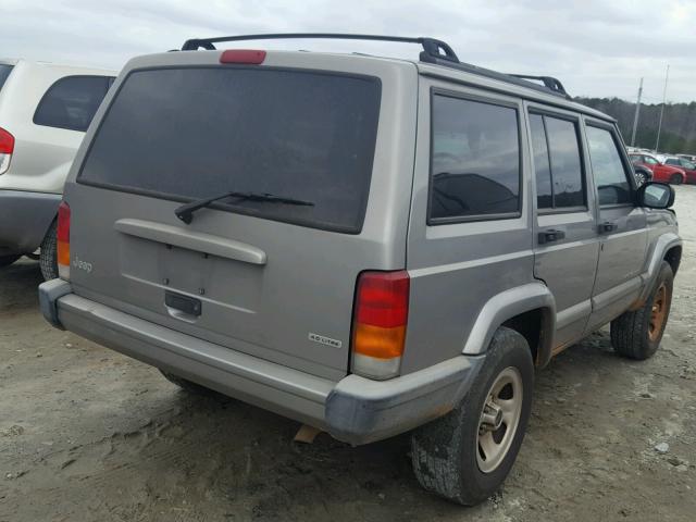 1J4FT48S51L562596 - 2001 JEEP CHEROKEE S SILVER photo 4