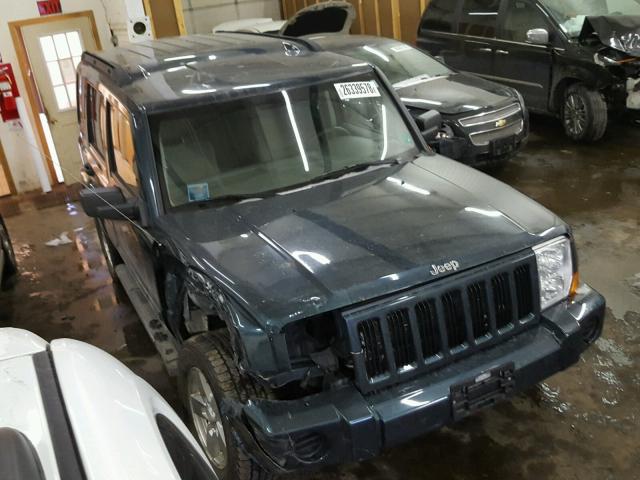 1J8HG48K46C127796 - 2006 JEEP COMMANDER GREEN photo 1