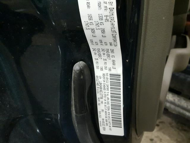 1J8HG48K46C127796 - 2006 JEEP COMMANDER GREEN photo 10