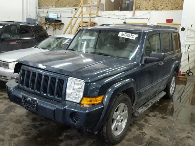 1J8HG48K46C127796 - 2006 JEEP COMMANDER GREEN photo 2