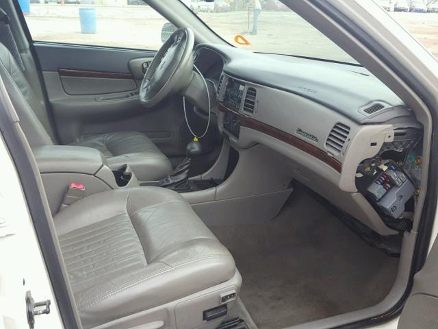 2G1WH55K029342110 - 2002 CHEVROLET IMPALA LS WHITE photo 5