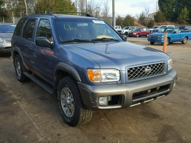 JN8DR07Y81W507511 - 2001 NISSAN PATHFINDER BLUE photo 1