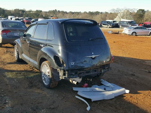 3A8FY78G86T206863 - 2006 CHRYSLER PT CRUISER BLACK photo 3