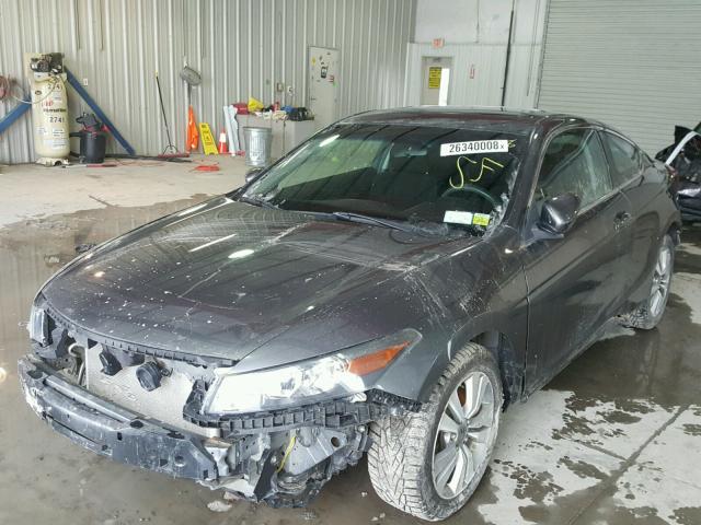 1HGCS1B70BA012204 - 2011 HONDA ACCORD EX GRAY photo 2