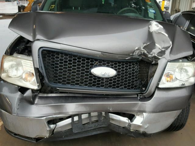 1FTRW12W46KD41198 - 2006 FORD F150 SUPER GRAY photo 7