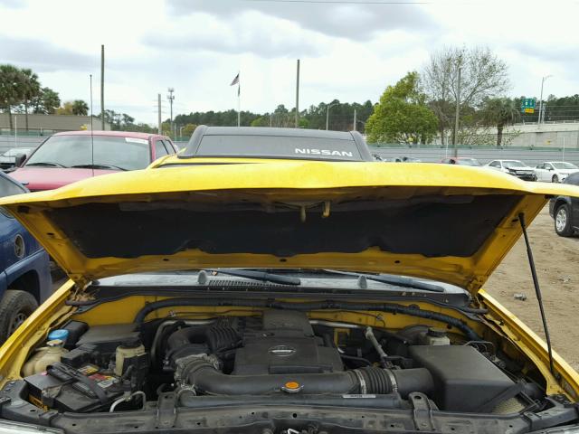 5N1AN08U07C544208 - 2007 NISSAN XTERRA OFF YELLOW photo 7