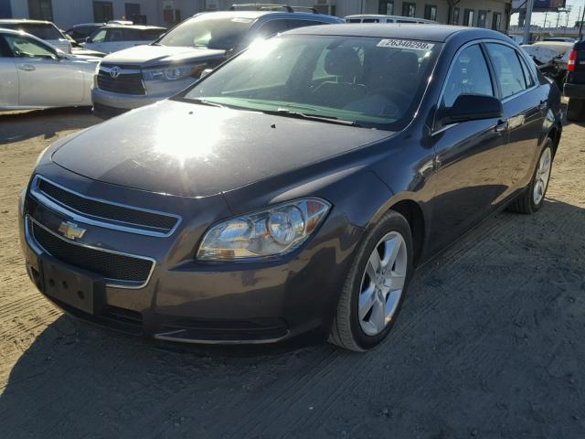 1G1ZA5E15BF289842 - 2011 CHEVROLET MALIBU LS CHARCOAL photo 2