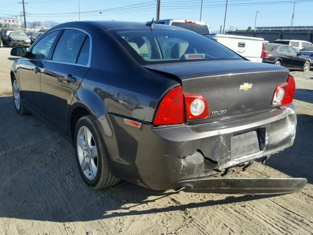 1G1ZA5E15BF289842 - 2011 CHEVROLET MALIBU LS CHARCOAL photo 3