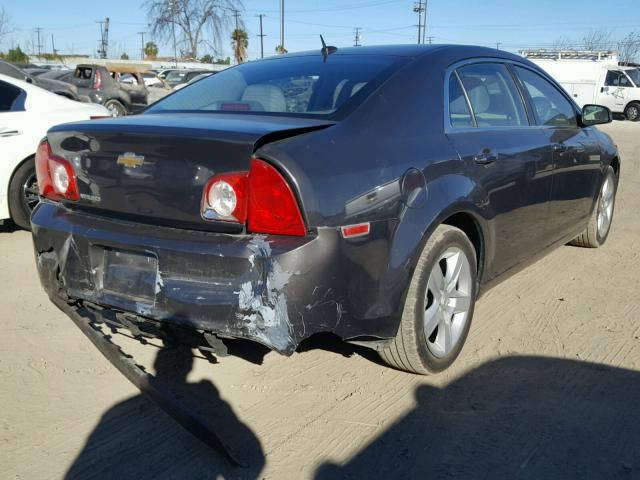 1G1ZA5E15BF289842 - 2011 CHEVROLET MALIBU LS CHARCOAL photo 4