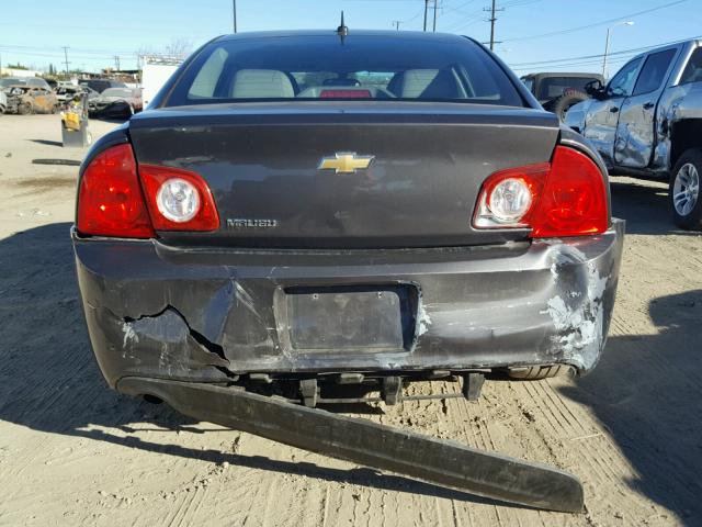 1G1ZA5E15BF289842 - 2011 CHEVROLET MALIBU LS CHARCOAL photo 9