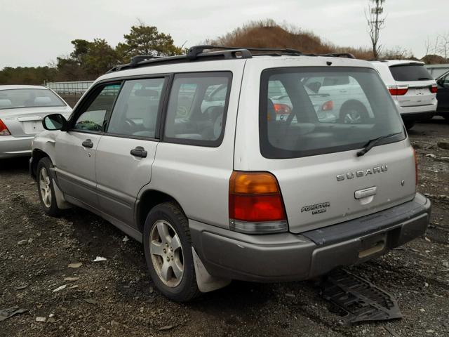 JF1SF6552XH727768 - 1999 SUBARU FORESTER S GRAY photo 3