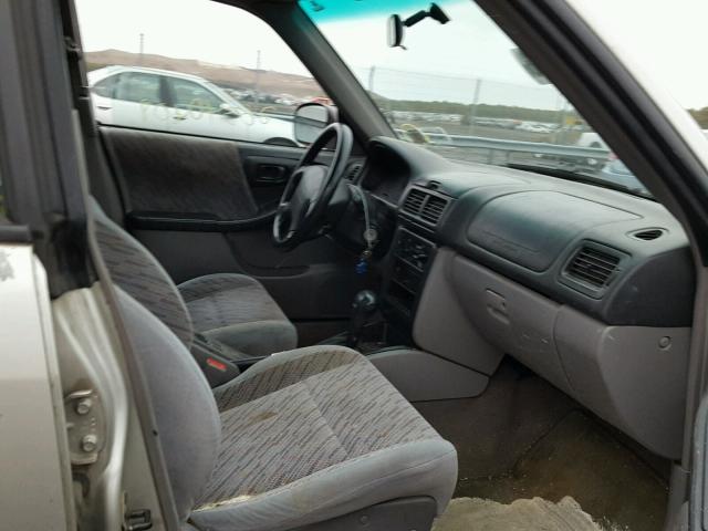JF1SF6552XH727768 - 1999 SUBARU FORESTER S GRAY photo 5