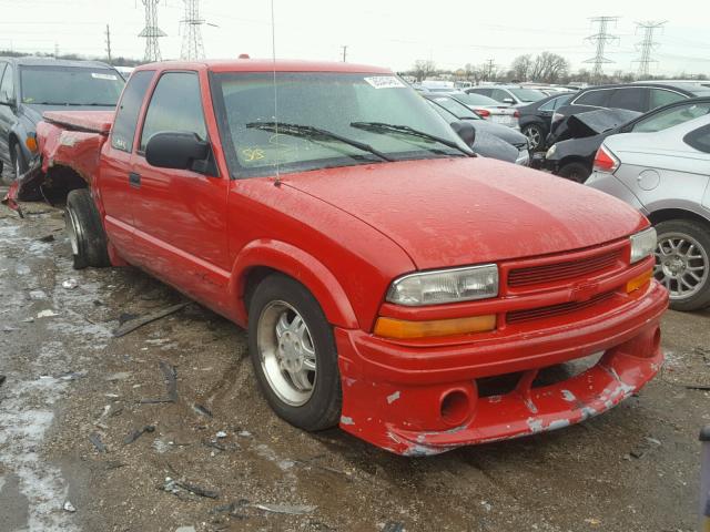 1GCCS1948Y8141897 - 2000 CHEVROLET S TRUCK S1 RED photo 1